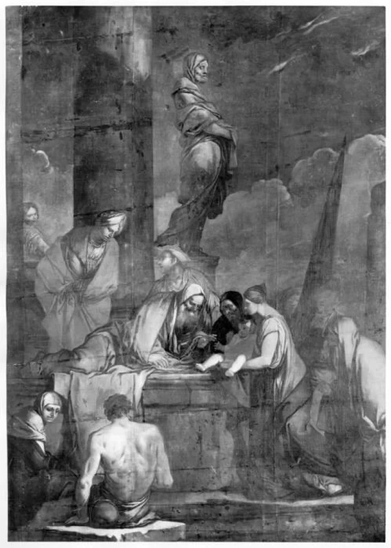 Liriope presenta Narciso a Tiresia